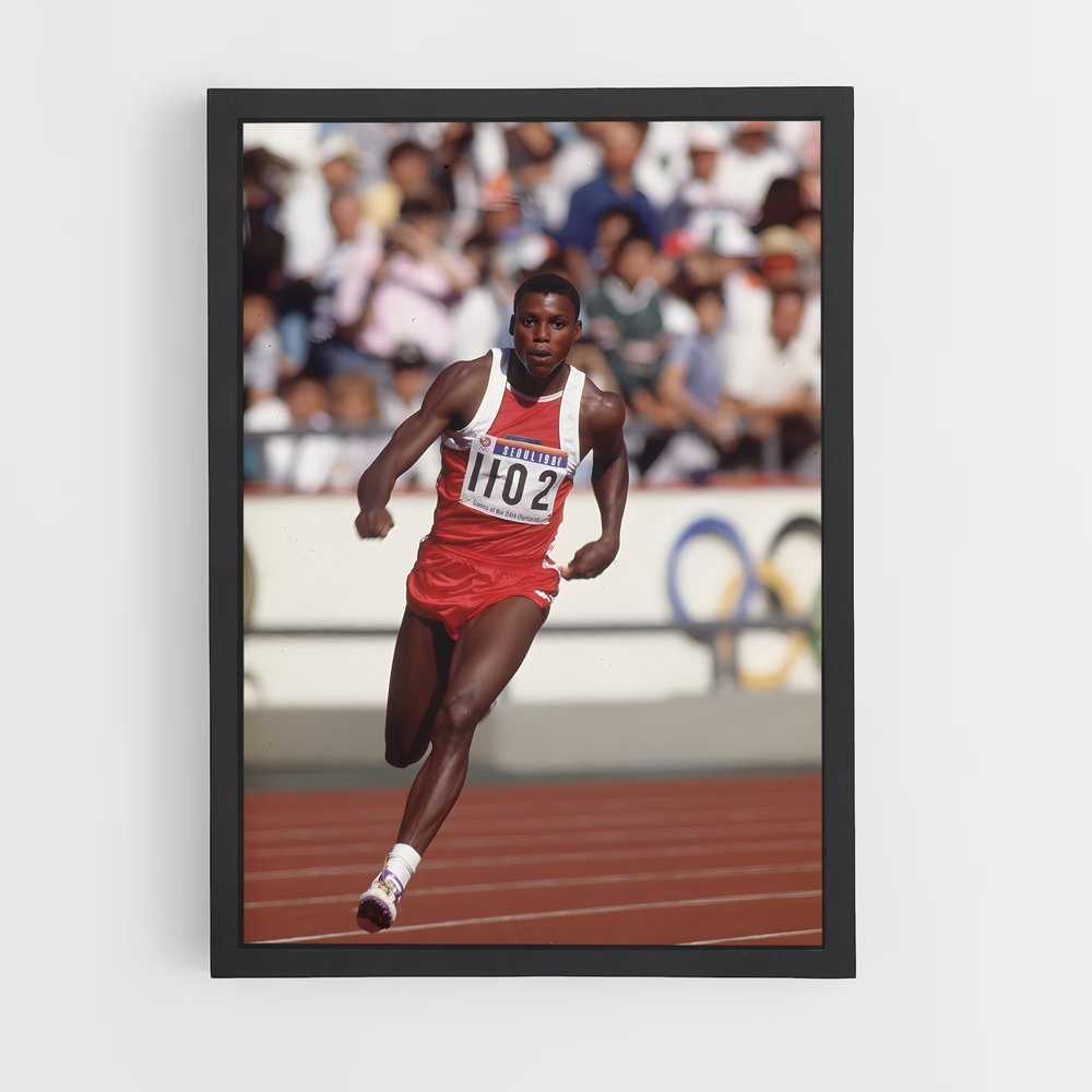 Poster L'Élan de Carl – affiche Athlétisme (vue 2)